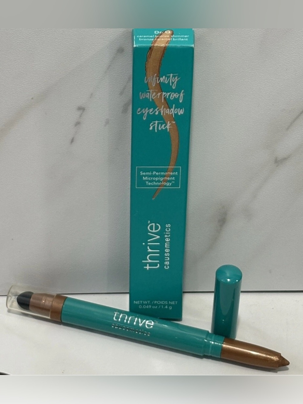 Thrive Causemetics Infinity Waterproof Eyeshadow Stick - Dr. Q - 0.049 oz